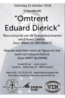 Flyer erfgoedcafé Eduard-Dierick