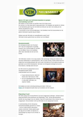 VIM nieuwsbrief 13